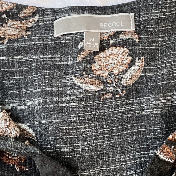 NWOT BE COOL Floral Babydoll Dress - Picture 4 of 7